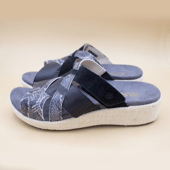 Spenco Women's Memphis Orthotic Slide Sandals Size 9 - Picture 1 of 8